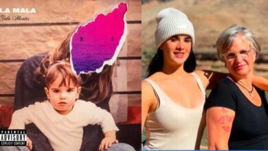 Portada del sencillo La Mala de Gala Montes con una fotografía de su infancia