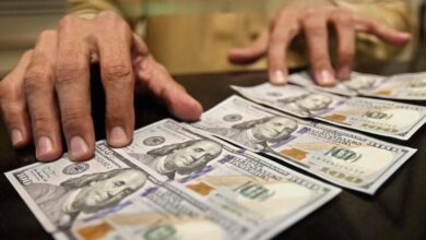 Billetes de dólar y pesos mexicanos para ilustrar la cotización del tipo de cambio