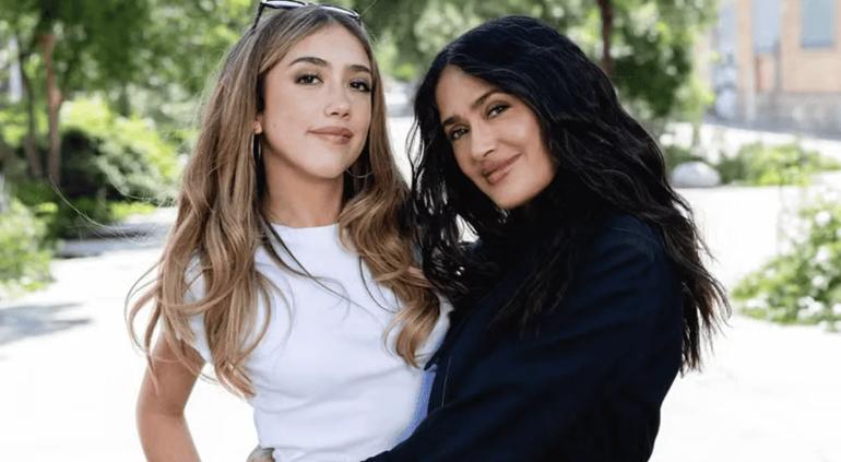 Valentina Paloma, hija de Salma Hayek, en su primera portada para la revista Tatler