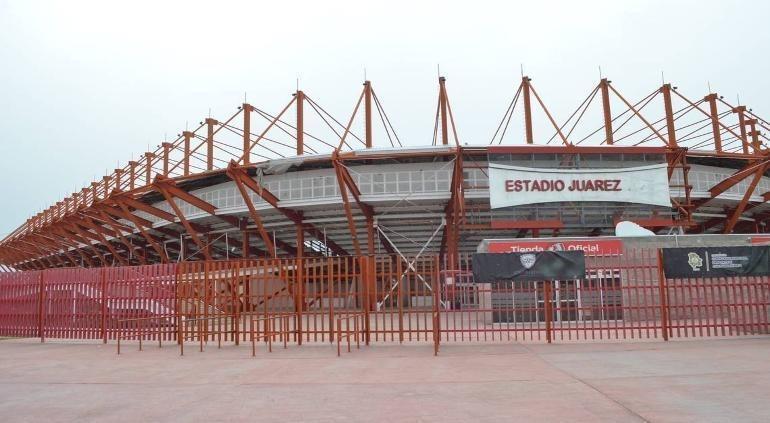 Estadio Juárez, sede de los encuentros de los Indios de Ciudad Juárez